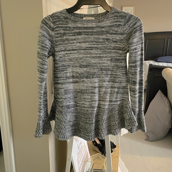 Peplum bottom knitted sweater - Picture 1 of 2